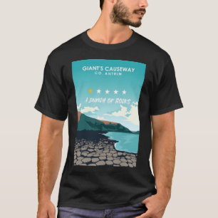 Giant's Causeway One Star Review Nederland T-shirt