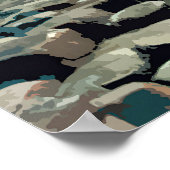 Giants Causeway Travel Poster (Coin)