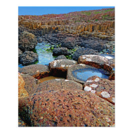 Giant's Causeway-Uitzicht 1 Foto Afdruk