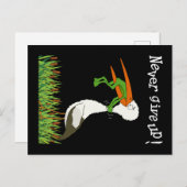 Gib niemals auf ! briefkaart (Voorkant / Achterkant)