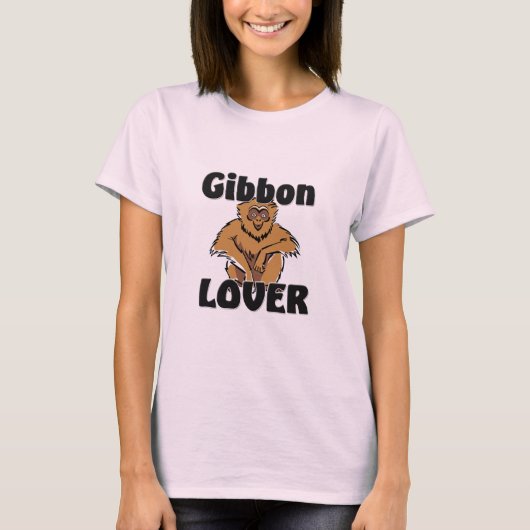 Gibbon Lover T-shirt (Voorkant)