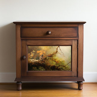 Gibbon Monkey in het Oerwoud Decoupage Tissuepapier