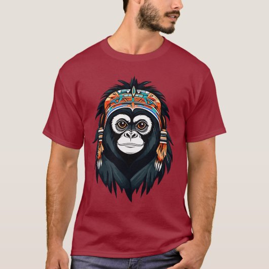 Gibbon T-shirt (Voorkant)
