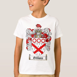 GIBBONS FAMILIE CREST - GIBBONS COAT WAPENS T-SHIRT