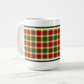 Gibbs Clan Tartan Koffiemok (Voorkant links)