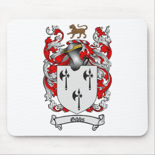 GIBBS FAMILY CREST - GIBBS COAT OF ARMS MUISMAT