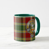Gibbs Gibsone Tartan & Badge Mok (Voorkant rechts)