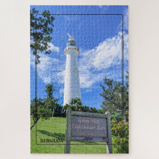 Gibbs Hill Lighthouse Park, Bermuda Puzzle (Vertical)