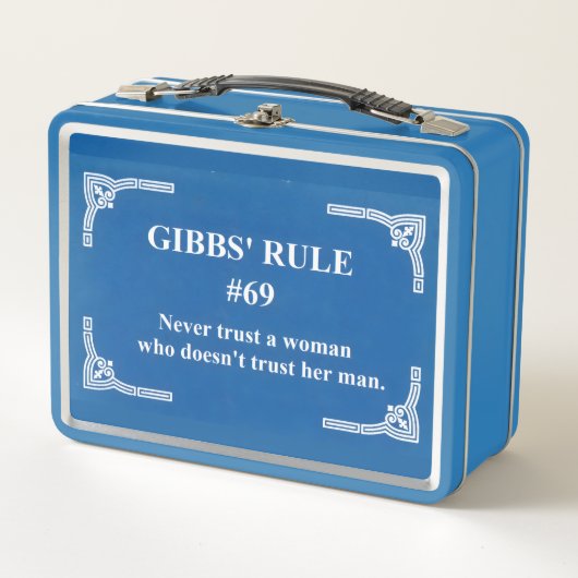 Gibbs' regel 69 (Voorkant)