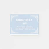 Gibbs' regel 69 post-it® notes (Voorkant)