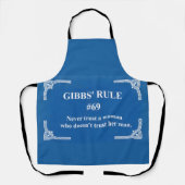 Gibbs' regel 69 schort (Voorkant)