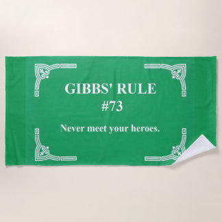 Gibbs' regel 73 strandlaken