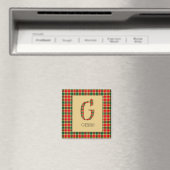 Gibbs Tartan Monogram G Magneet (Insitu (Vaatwasser))