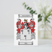 Gibbs Wapenmunt Briefkaart (Staand voorkant)