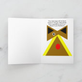 Gibney Pasen Je denkt dat honden in de hemel Feestdagen Kaart (Binnen)