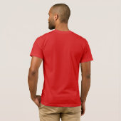 Gibraltar aap is Brits Tshirt (Achterkant volledig)