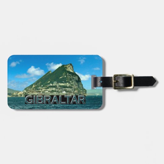Gibraltar Bagagelabel (Voorkant horizontaal)