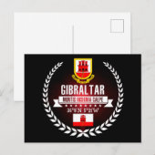 Gibraltar Briefkaart (Voorkant / Achterkant)