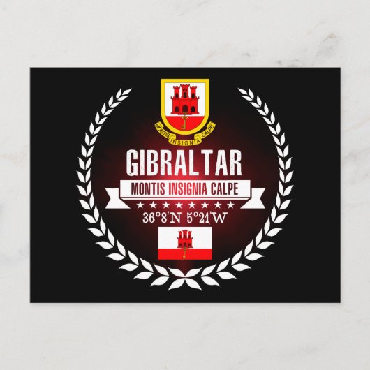 Gibraltar Briefkaart (Voorkant)