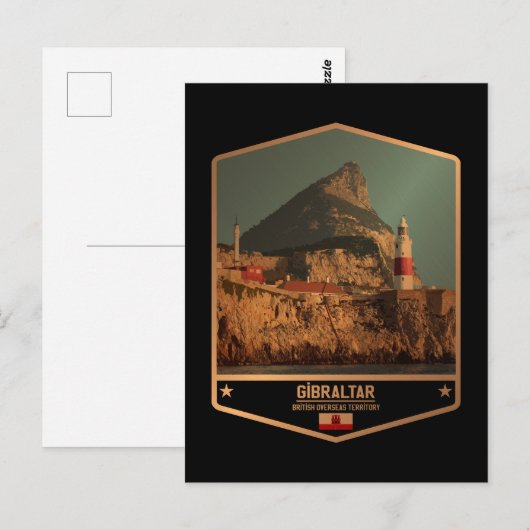 Gibraltar Briefkaart (Voorkant / Achterkant)