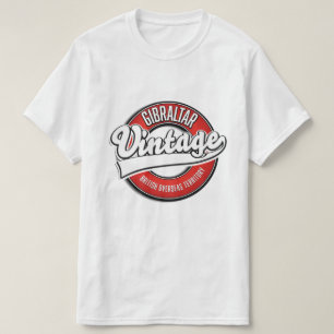 Gibraltar Brits overzees territorium logo T-shirt