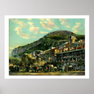 Gibraltar, Casemates Square, Poster
