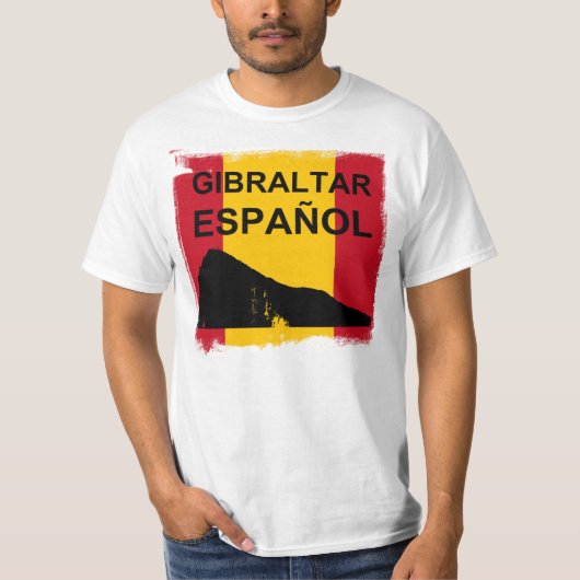 Gibraltar Español T-shirt (Voorkant)