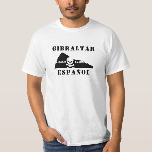 GIBRALTAR ESPAÑOL T-SHIRT (Voorkant)