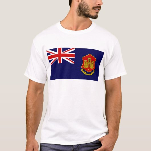 Gibraltar Government Ensign T-shirt (Voorkant)