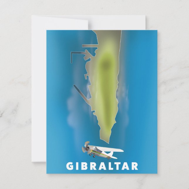 Gibraltar-kaart (Voorkant)