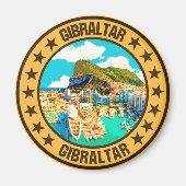 Gibraltar Magneet (Voorkant)