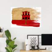 Gibraltar-Posters Poster (Thuiskantoor)