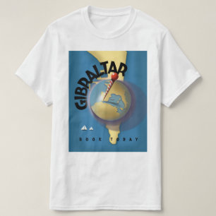 Gibraltar-reisposter T-shirt