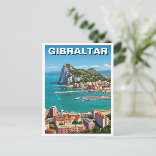 Gibraltar Reizen Briefkaart