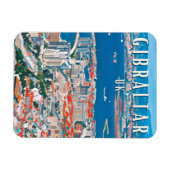 Gibraltar, rotsstad en kliffen magneet (Horizontaal)