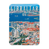 Gibraltar, rotsstad en kliffen magneet (Verticaal)