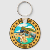 Gibraltar Sleutelhanger (Achterkant)