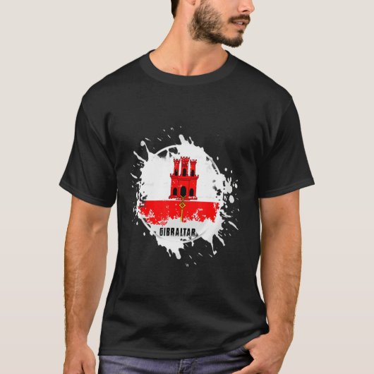 Gibraltar Splash T-shirt (Voorkant)