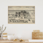 Gibson boerderij, Woodland Poster (Keuken)