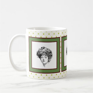 Gibson Girl Coffee Mok - Design 1