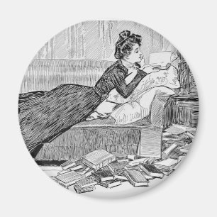 Gibson Girl las boek Magneet