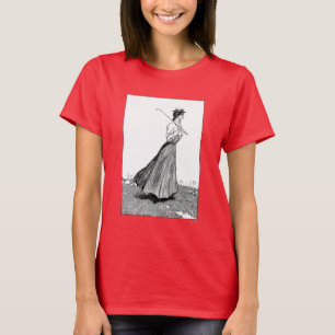 Gibson Girl met Golf Club, 1899 T-shirt