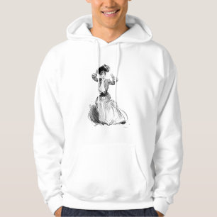 Gibson Girl met Pet, 1904 Hoodie