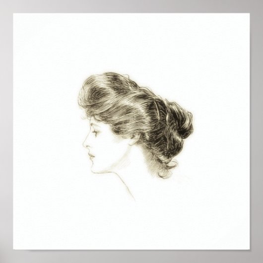 Gibson Girl Profile Poster (Voorkant)