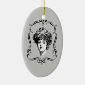 Gibson Girl Reproduction Art Ornament (Rechts)