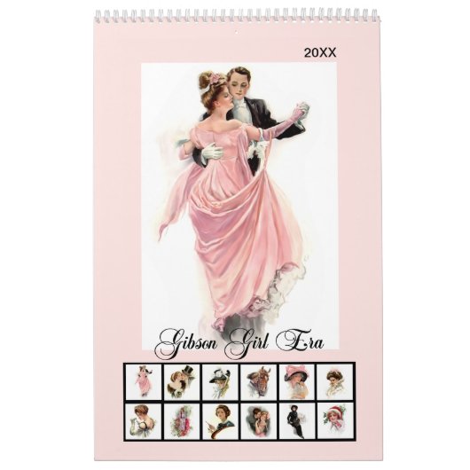 Gibson Girls Wall 2021 Calendrier (Protection)