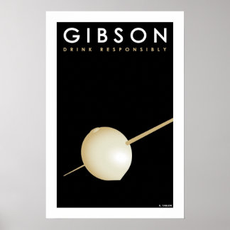 Gibson (klein Poster) Poster