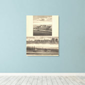 Gibson, Nebraska Canvas Afdruk (Insitu (Houten vloer))