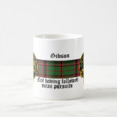Gibson Scottish Crest en Tartan mok (Center)