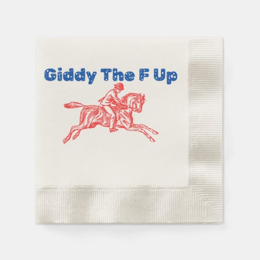 Giddy de F up Servet (Voorkant)